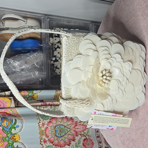 NWT 3D India Beaded Bag - Picture 4 of 4